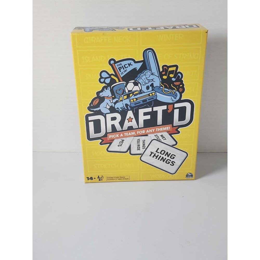 DRAFT'D PICK A TEAM FOR ANY THEME CARD GAME - NEW SEALED!
